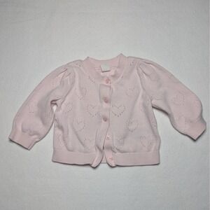 Baby Gap Pink Pointelle Knit‎ Cardigan | 6–12 Months

Brand: Baby Gap